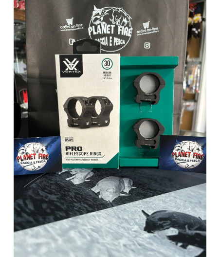 Anelli Vortex Pro Series 30mm 1.00°