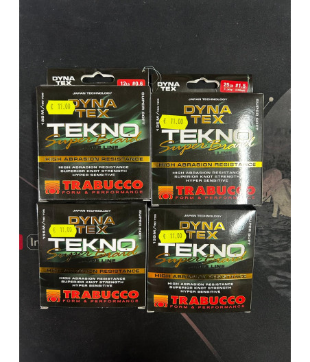 Trabucco Dyna Tex Tekno Super Braid 135 mt