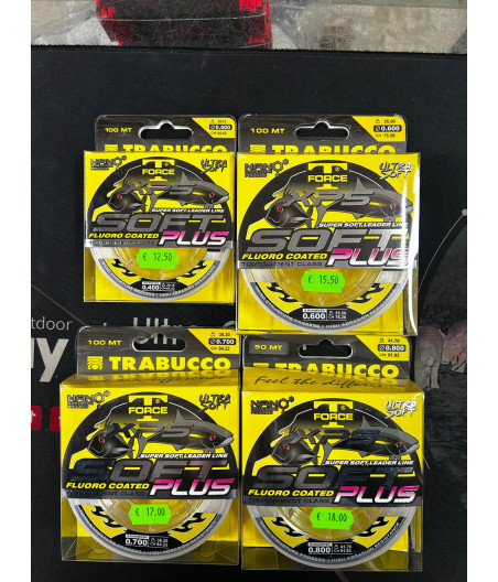 Trabucco T-Force XPS Fluorocoated Soft Plus 100mt