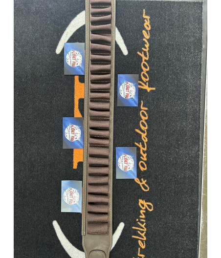 Cartuccera in pelle maremmano 30 posti